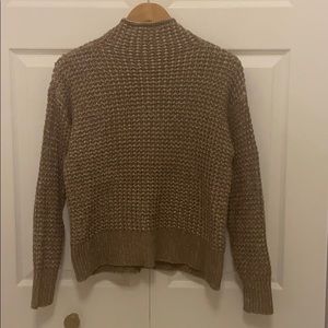 American Eagle Waffle Knit Turtle Neck Sweater